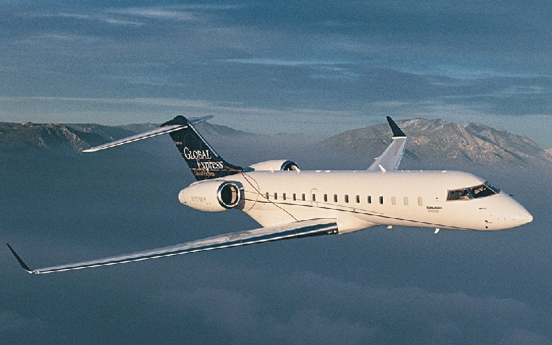 Бизнес-джет Global Express компании Bombardier 